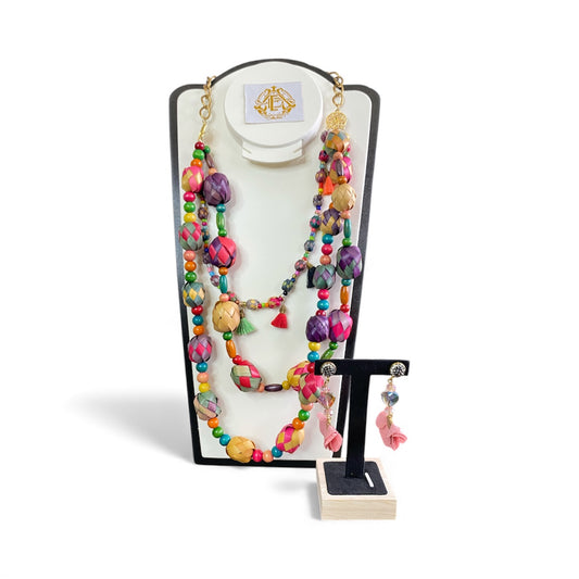 COLLAR DE PETATE DE COLORES