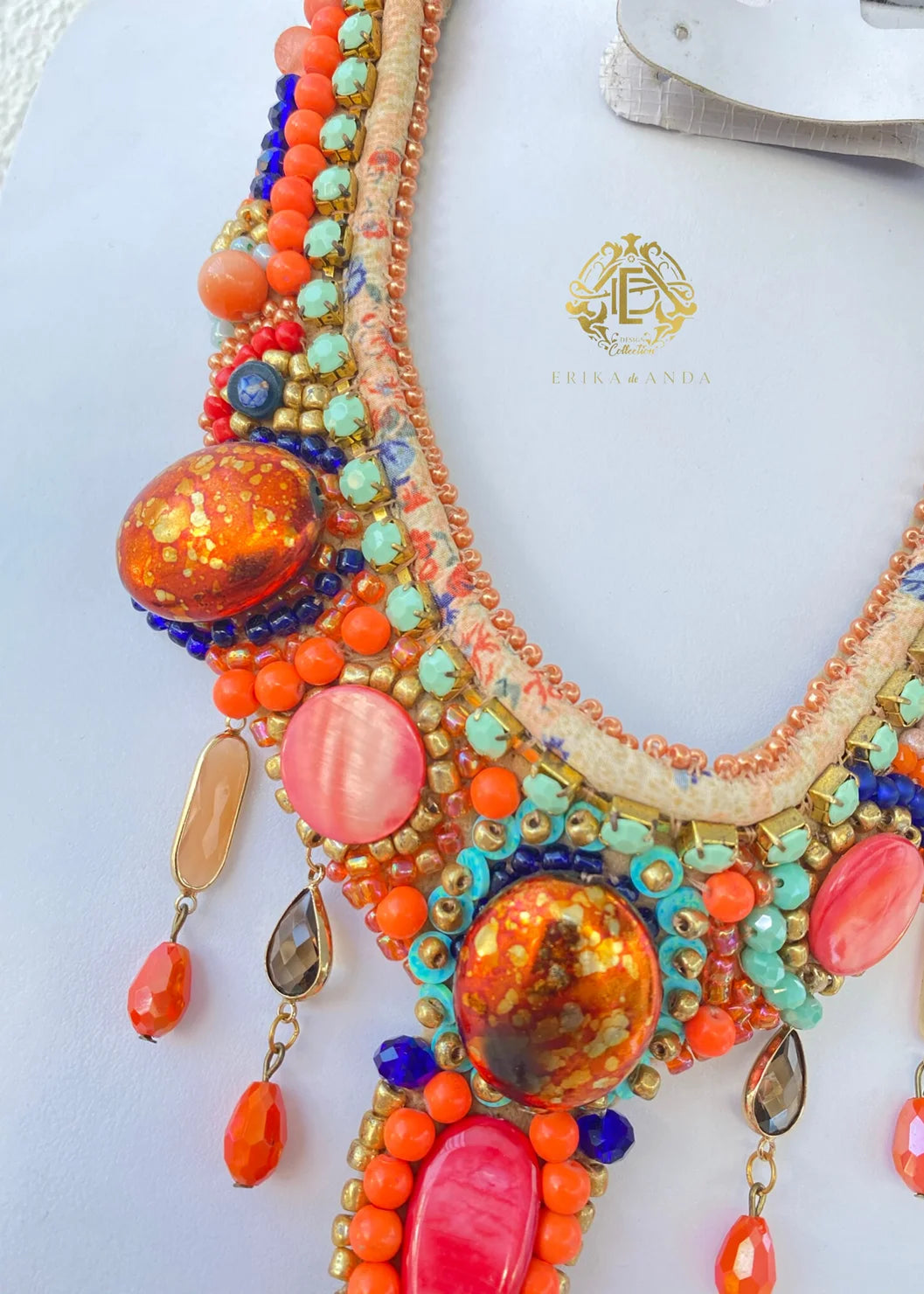 COLLAR DE LOTERÍA CON ARETES