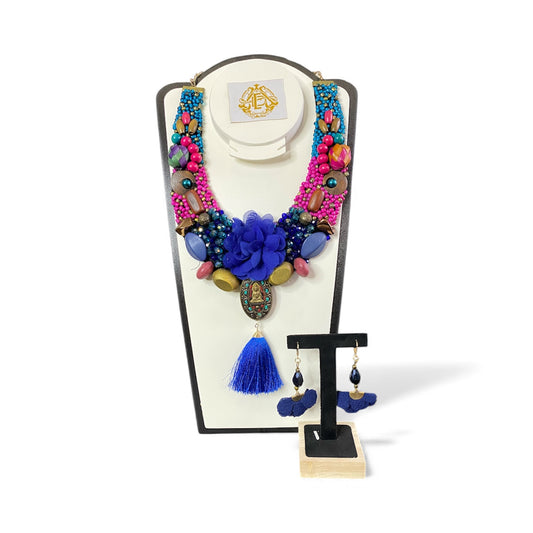 COLLAR DE BUDA CON ARETES