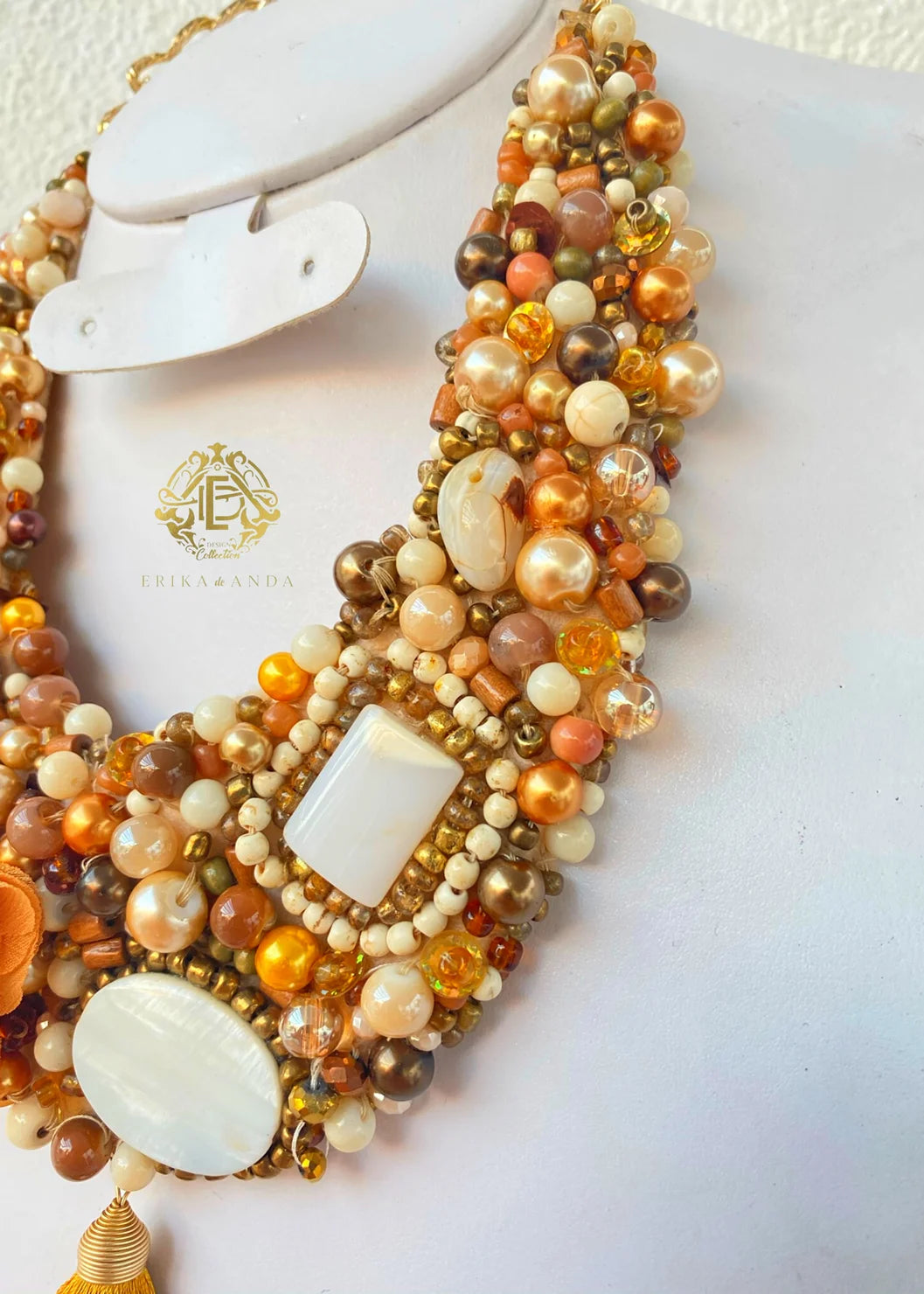 COLLAR AMARILLO DE PERLA AMARILLA
