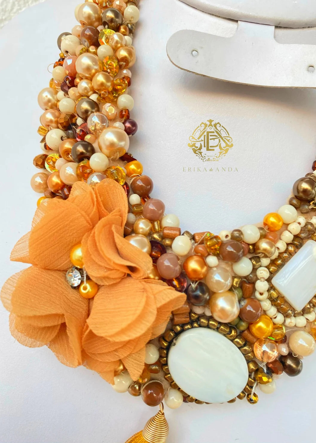 COLLAR AMARILLO DE PERLA AMARILLA